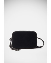 Forever 21 Faux Suede Paneled Crossbody