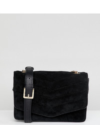 Accessorize Peggys Suede Chain Detail Cross Body Bag