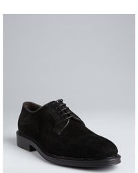 a. testoni Basic Chocolate Suede Derby Lace Up Oxfords