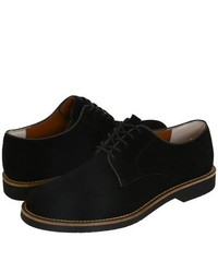 Bass Buckingham Lace Up Casual Shoes Black Suede