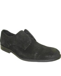 Giorgio Brutini 17569 Black Waxed Suede Suede Shoes