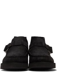 Engineered Garments Black Sebago Edition Suede Ring Desert Boots