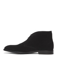 Ps By Paul Smith Black Suede Arni Boots