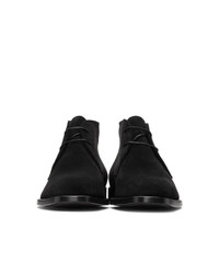 Ps By Paul Smith Black Suede Arni Desert Boots