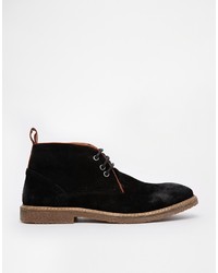 Asos Brand Desert Boots In Suede