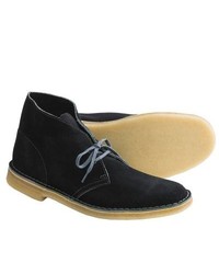 Clarks Desert Boots Suede Grey Perforated Suede