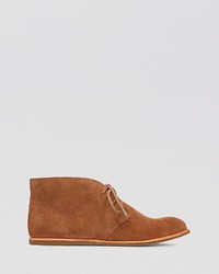 Lucky Brand Lace Up Flat Booties Asherr