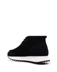 Leandro Lopes Lace Up Suede Boots