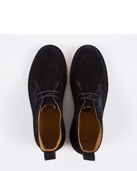Paul Smith Navy Suede Sleater Desert Boots