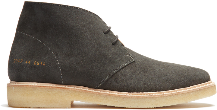 common projects suede chukka