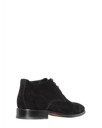 Calzoleria Toscana Suede Derby Lace Up Desert Boots