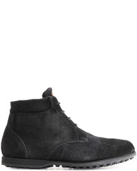 Ludwig Reiter Suede Desert Boots With Shearling Lining