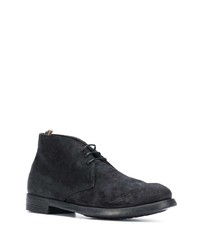 Officine Creative Suede Lace Up Ankle Boots