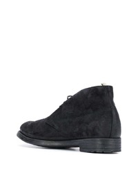 Officine Creative Suede Lace Up Ankle Boots