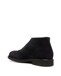 Doucal's Buckled Suede Ankle Boots