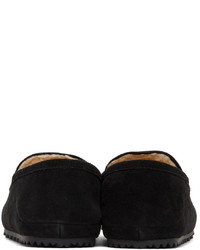 Coach 1941 Black Suede Loafers