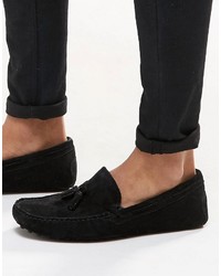Asos Driving Shoes In Suede