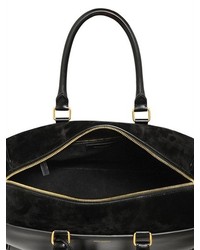 Saint Laurent Duffle 6 Suede Leather Top Handle Bag