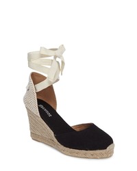 Soludos Wedge Lace Up Espadrille Sandal