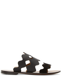 Chloé Black Lauren Slide Sandals