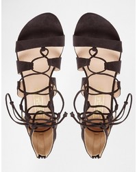 Truffle Collection Gladiator Flat Sandals