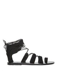 10mm Fteroti Suede Gladiator Sandals