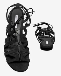 Duccio Venturi Tie Suede Gladiator Sandal