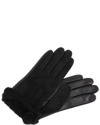Black Suede Gloves