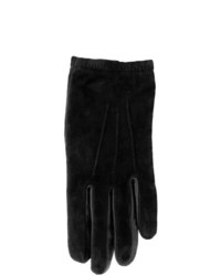 Grandoe Jackie Suede Leather Gloves Black Large