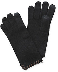 Lauren Ralph Lauren Lauren Jeans Co Suede Trimmed Touch Gloves