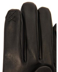 Balenciaga Leather And Suede Long Gloves