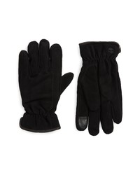 Timberland Nubuck Leather Touchscreen Gloves