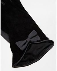 Oasis Suede Bow Glove
