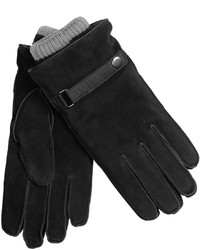 Grandoe Suede Gloves With Removable Knit Liners