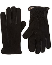 Barneys New York Wool Lined Lamb Suede Gloves