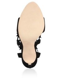 Loeffler Randall Arielle Star Suede Lace Up Sandals