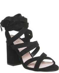 Office Ashley Suede Heeled Sandals