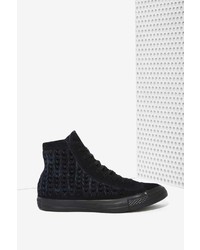 Converse All Star High Top Suede Sneaker Woven