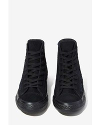Converse All Star High Top Suede Sneaker Woven