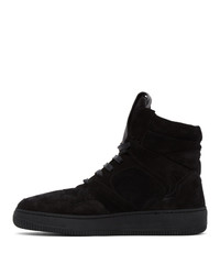 Human Recreational Services Black Mongoose High Top Sneakers