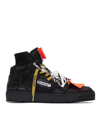 Off-White Black Off Court 30 High Top Sneakers