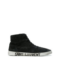 Saint Laurent Joe Mid Top Sneakers