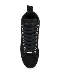 Jimmy Choo Lace Up Ankle Sneakers