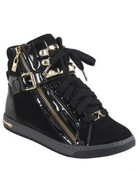 MICHAEL Michael Kors Michl Michl Kors Glam Studded Suede High Top Sneakers