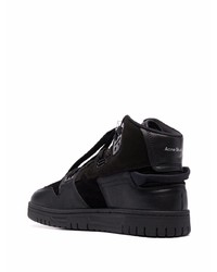 Acne Studios Panelled High Top Sneakers