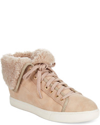 Cole Haan Raven High Top Shearling Sneakers