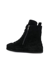 Ann Demeulemeester Scamosciato Hi Top Sneakers