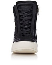 Balmain Side Zip Sneakers Black