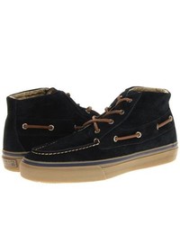 Sperry Top-Sider Bahama Chukka Suede Lace Up Boots Black Suede 2