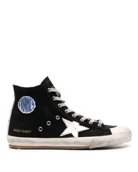 Golden Goose Star Patch High Top Sneakers